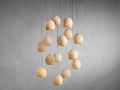 Arica Round Alabaster Chandelier 3/7/15/36 Light - King Lamps