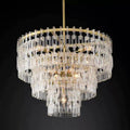 Marigan Crystal 3-Tier Round Chandelier 36