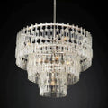 Marigan Crystal 3-Tier Round Chandelier 36