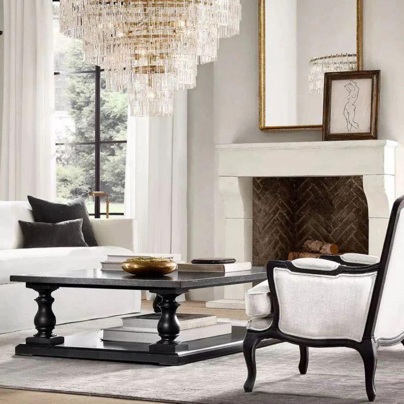 Marigan Crystal 3-Tier Round Chandelier 36" - King Lamps