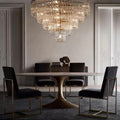 Marigan Crystal 3-Tier Round Chandelier 36