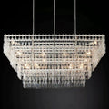 Marigan Crystal 4-Tier Rectangle Chandelier 72
