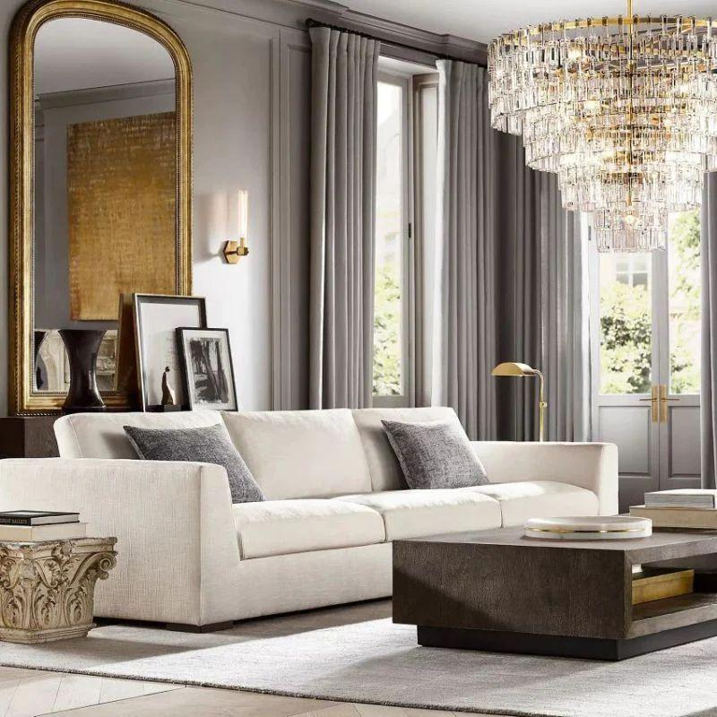 Marigan Crystal 4-Tier Round Chandelier 48" - King Lamps