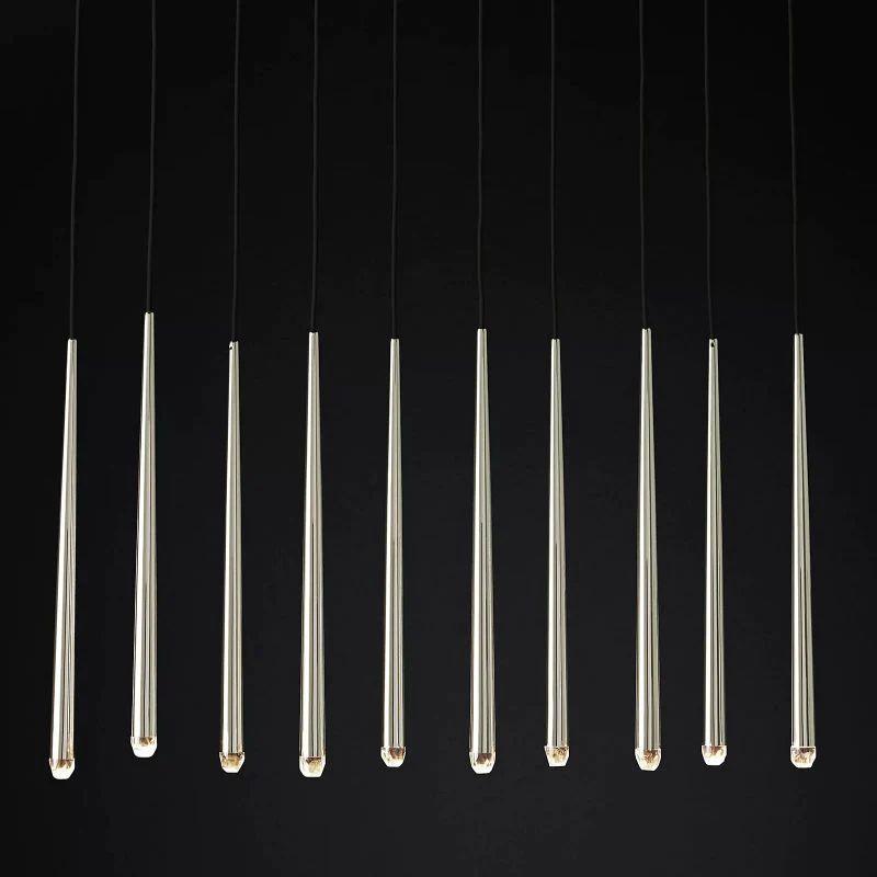 Aquitain Modern Linear Chandelier 48" - King Lamps