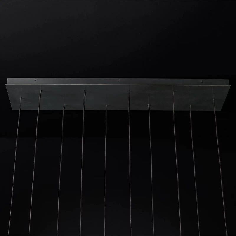 Aquitain Modern Linear Chandelier 48" - King Lamps