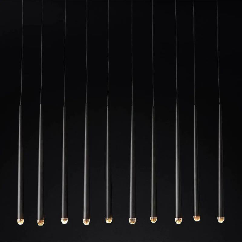 Aquitain Modern Linear Chandelier 48" - King Lamps