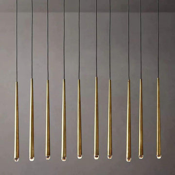 Aquitain Modern Linear Chandelier 48" - King Lamps