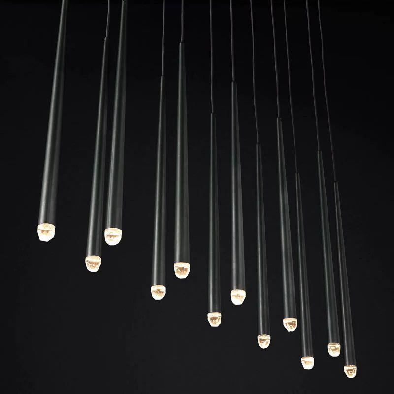 Aquitain Modern Linear Chandelier 60" - King Lamps
