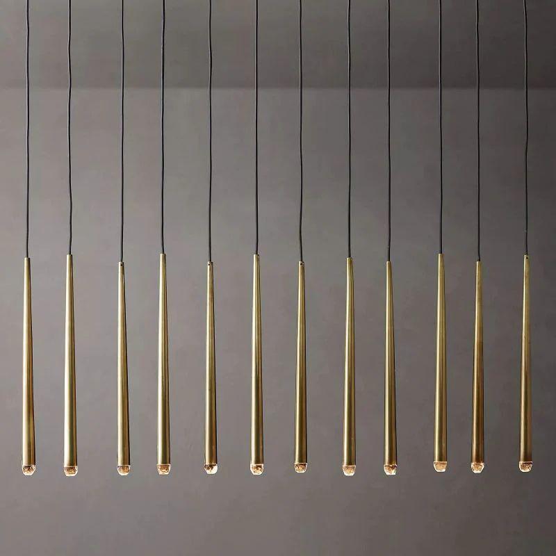 Aquitain Modern Linear Chandelier 60" - King Lamps