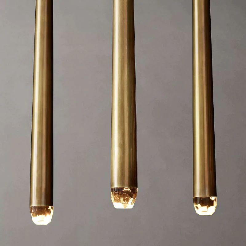 Aquitain Modern Linear Chandelier 60" - King Lamps