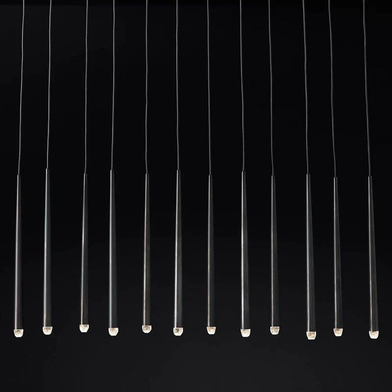 Aquitain Modern Linear Chandelier 60" - King Lamps