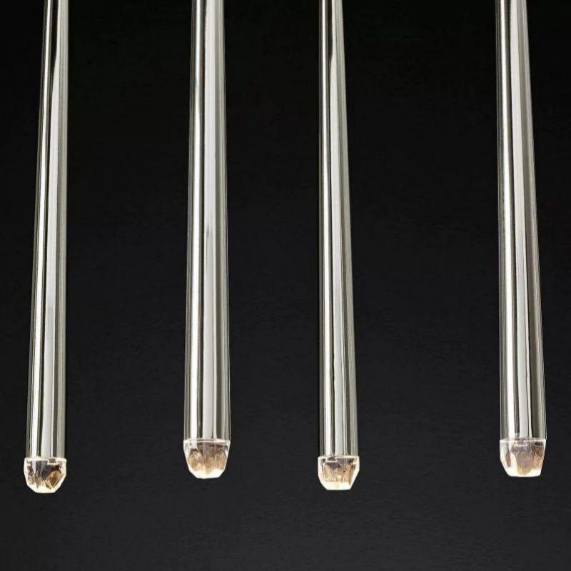 Aquitain Modern Linear Chandelier 72" - King Lamps