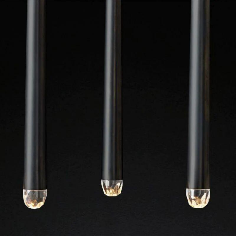 Aquitain Modern Linear Chandelier 72" - King Lamps