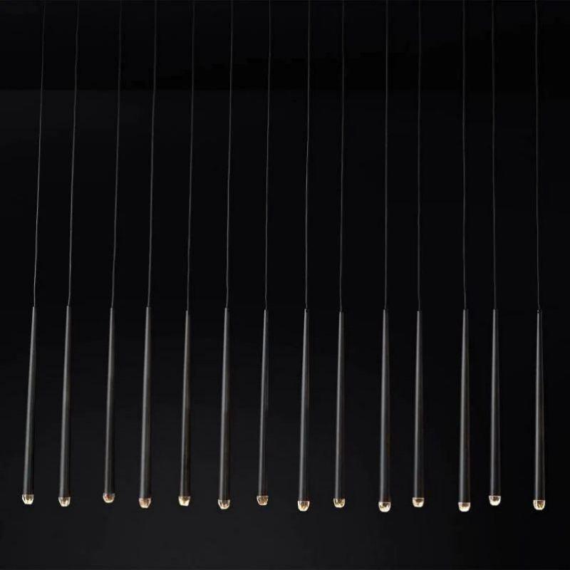 Aquitain Modern Linear Chandelier 72" - King Lamps