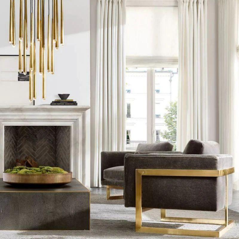 Aquitain Modern Round Chandelier 30" - King Lamps