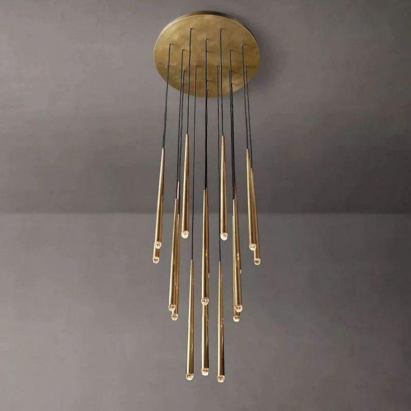 Aquitain Modern Round Chandelier 30" - King Lamps