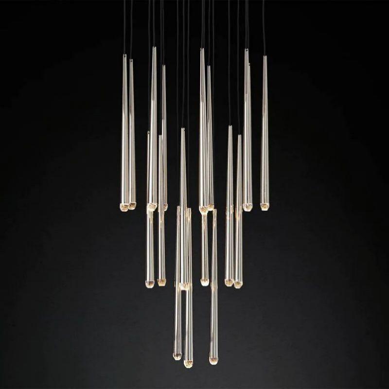 Aquitain Modern Round Chandelier 30" - King Lamps