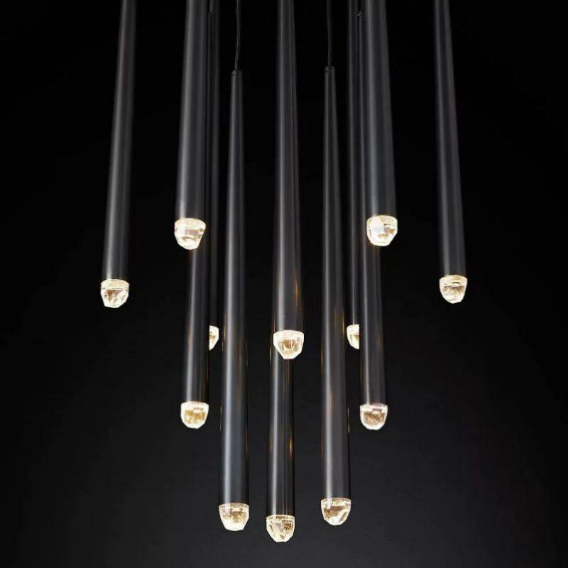 Aquitain Modern Round Chandelier 24" - King Lamps