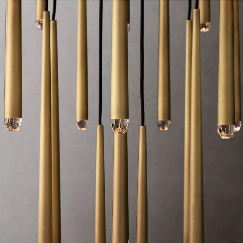 Aquitain Modern Round Chandelier 48" - King Lamps