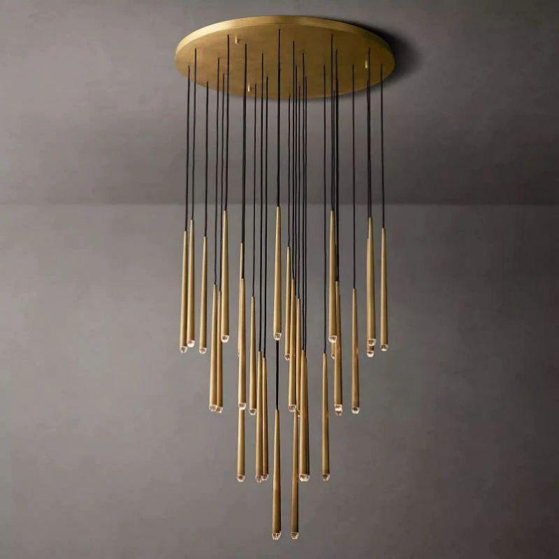 Aquitain Modern Round Chandelier 48" - King Lamps
