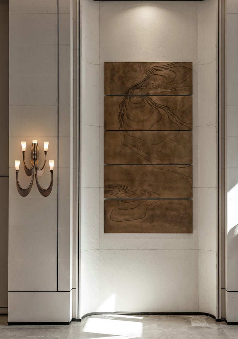 Metropolis Grand Alabaster Sconce