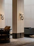 Metropolis Grand Alabaster Sconce