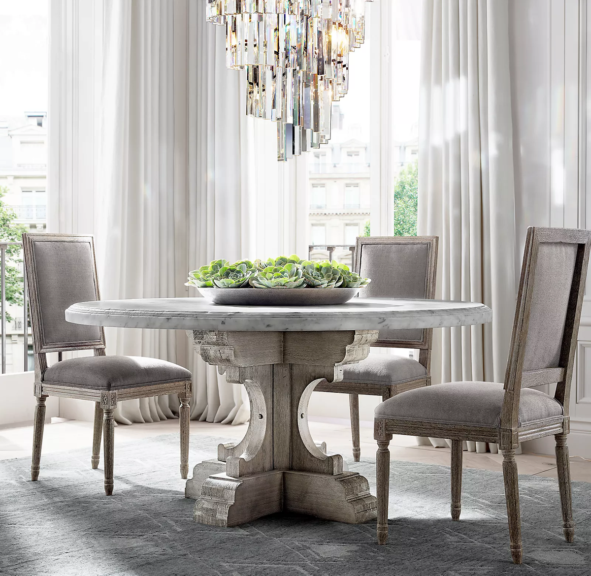 Helix Spiral Crystal Chandelier 36"- 70" - King Lamps