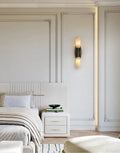 Opal Alabaster Twist Wall Sconce