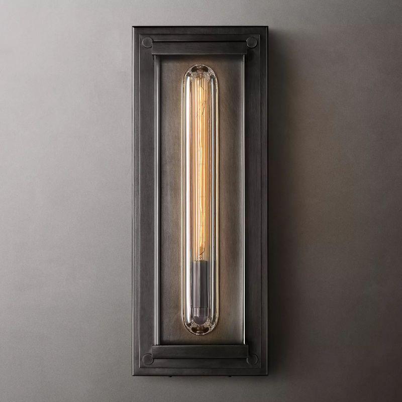 Outdoor Rectangular Grand Wall Sconce - King Lamps