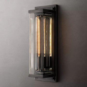 Outdoor Rectangular Grand Wall Sconce - King Lamps
