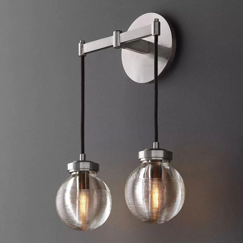 Pearl Double Sconce - King Lamps