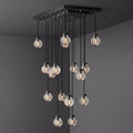 Pearl Rectangle Chandelier 36