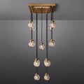 Pearl Rectangle Chandelier 36