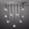 Pearl Rectangle Chandelier 36