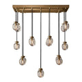 Pearl Rectangle Chandelier 36