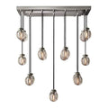 Pearl Rectangle Chandelier 36