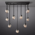Pearl Rectangle Chandelier 36