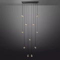 Pearl Rectangle Chandelier 54