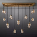 Pearl Rectangle Chandelier 54
