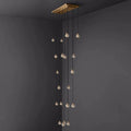 Pearl Rectangle Chandelier 54