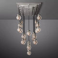 Pearl Rectangle Chandelier 72