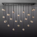 Pearl Rectangle Chandelier 72