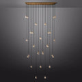 Pearl Rectangle Chandelier 72