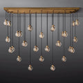 Pearl Rectangle Chandelier 72