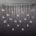 Pearl Rectangle Chandelier 72