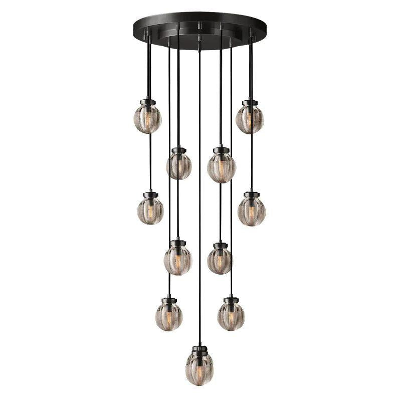 Pearl Round Chandelier 22" - King Lamps