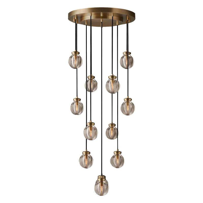 Pearl Round Chandelier 22" - King Lamps