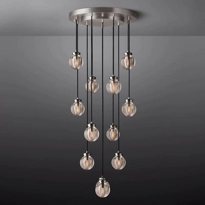 Pearl Round Chandelier 22" - King Lamps