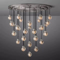 Pearl Round Chandelier 48