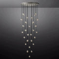 Pearl Round Chandelier 60